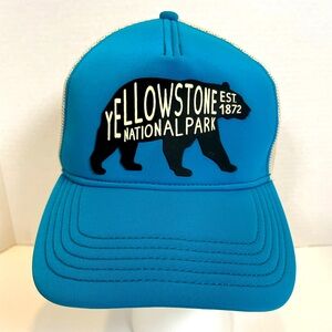New with Tags American Needle National Parks Collection Yellowstone Trucker Hat